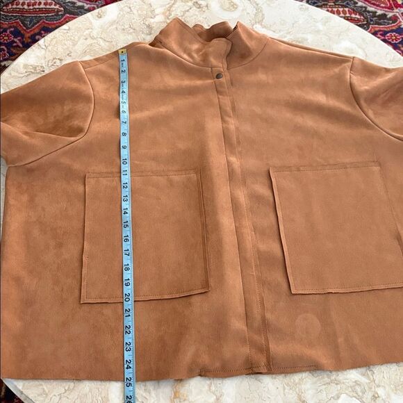 Marla Wynne Oversized Lightweight Microfibre Zip Jacket - Picture 14 of 14